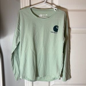 Carhartt Sage Green Long Sleeve Shirt